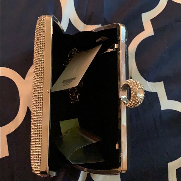 Beautiful evening bag with sworkies stones - Picture 3 of 4